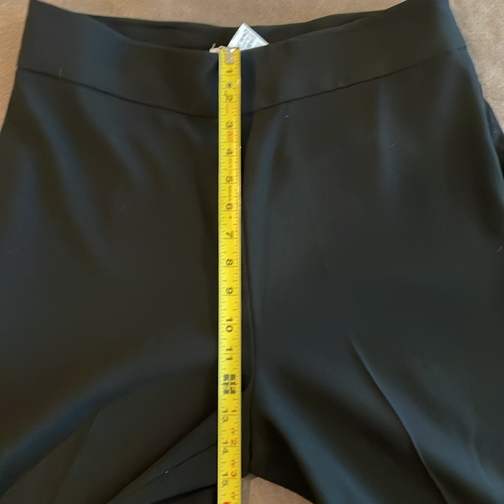 Zara Wide Leg Cropped Pant Size XL - Picture 9 of 10